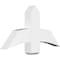 Ekena Millwork Bellingham Architectural Grade PVC Gable Bracket, 36"W x 19 1/2"H x 4"D x 6"F, 13/12 Pitch GBP036X20X0406BEL00 - alternate 1